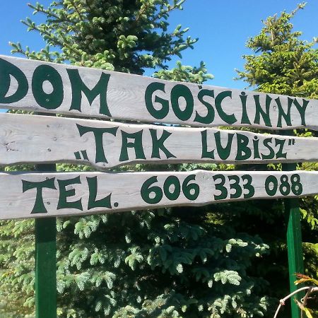 Pokoje Goscinne "Tak Lubisz" Gardna Wielka Eksteriør billede