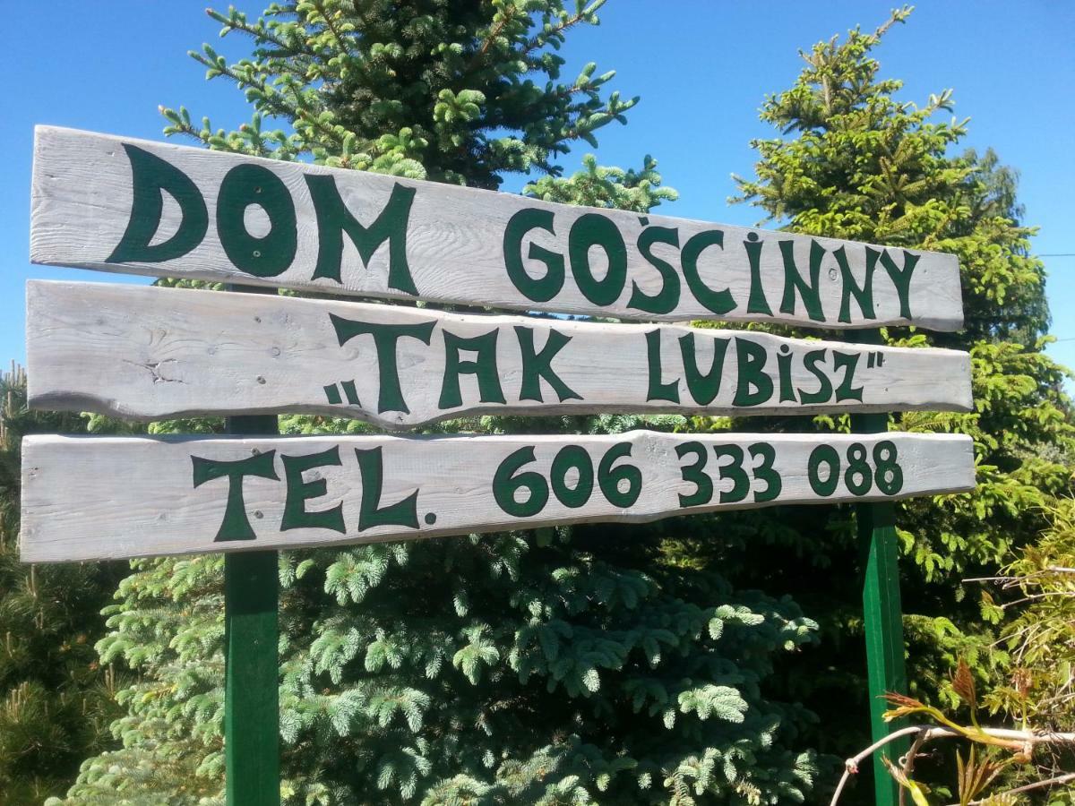 Pokoje Goscinne "Tak Lubisz" Gardna Wielka Eksteriør billede